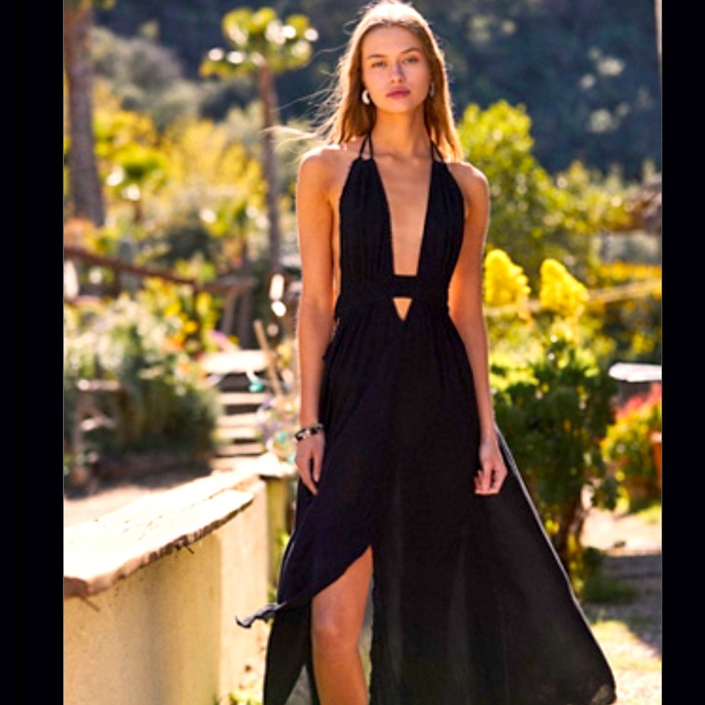 Look into the sun maxi dress